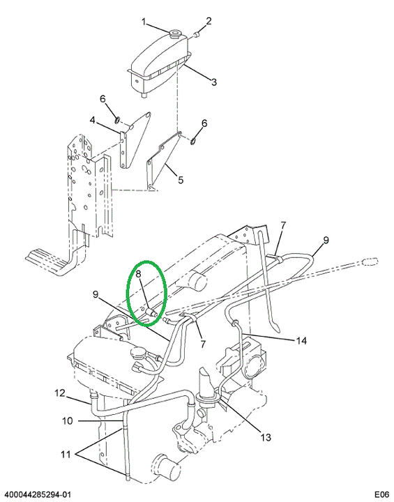 1671631C1 Fitting, Hose Connector Vent 1