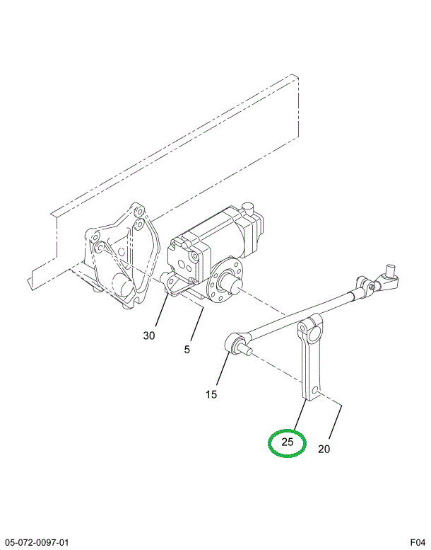 1671811C2 ARM STEERING GEAR