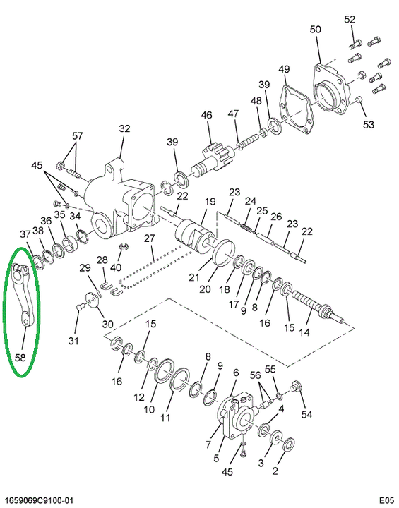 1672582C1 Arm, Pitman, Power Steering Ge