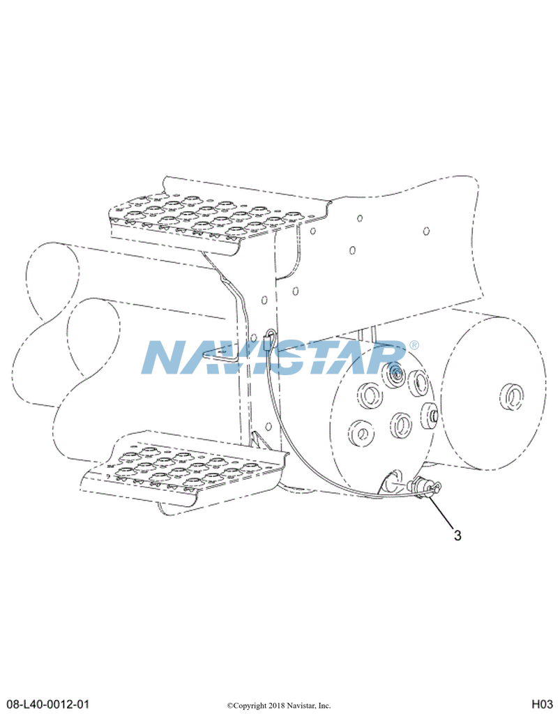 1672826C91 VALVE DRAIN & CABLE ASSY