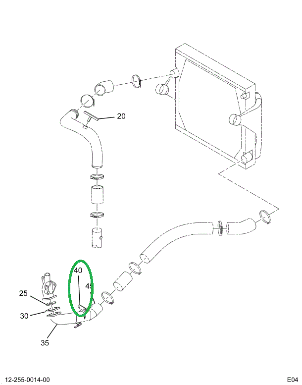 1673787C3 Bracket, Water Filter