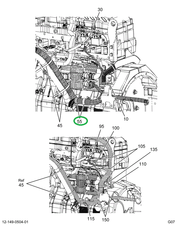 1673815C1 CLAMP RUBBER CUSHIONED