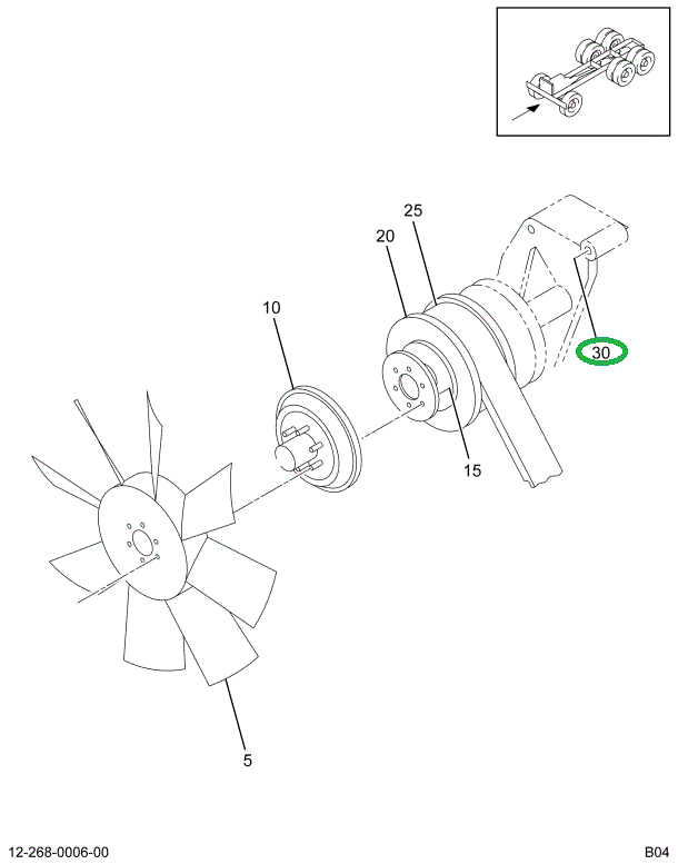 1673923C2 STUD FAN DRIVE MTG