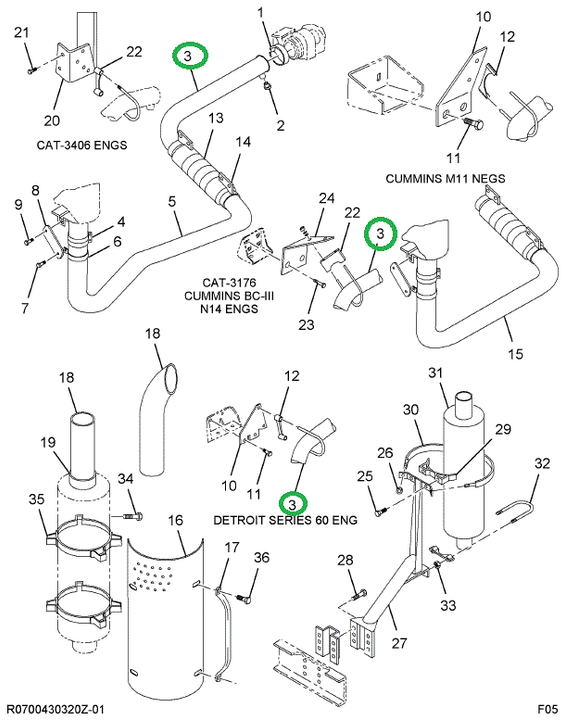 1674059C1 PIPE ASM EXHAUST
