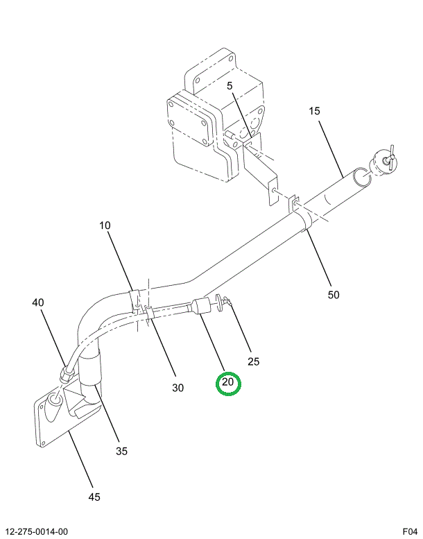 1674084C1 TUBE OIL LEVEL GAUGE