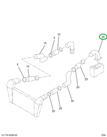 1674095C1 ELBOW INTAKE