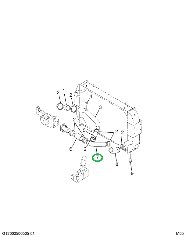 1674427C1 HOSE RAD OUTLET