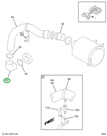 1675813C1 ELBOW AIR CLEANER
