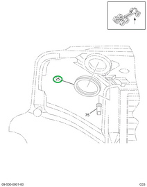 1675954C1 SEAL AIR CLEANER HOOD
