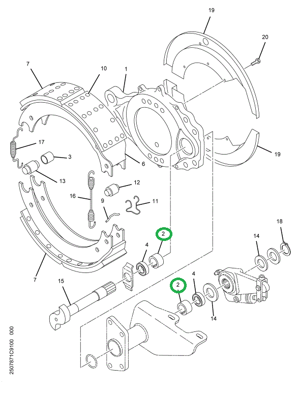 1676226C1 BUSHING STRG KNUCKLE