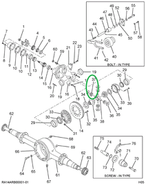 1676580C1 Gear, Helical Pinion Shaft