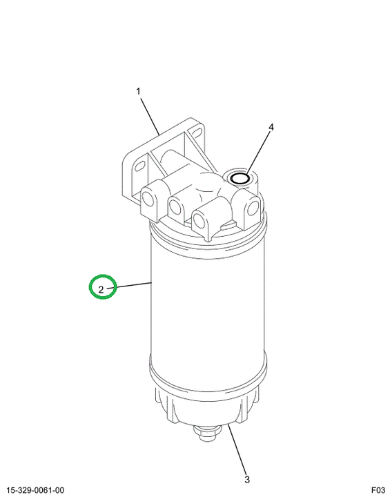 1677004C91 FILTER,ELEMENT FUEL FILTER