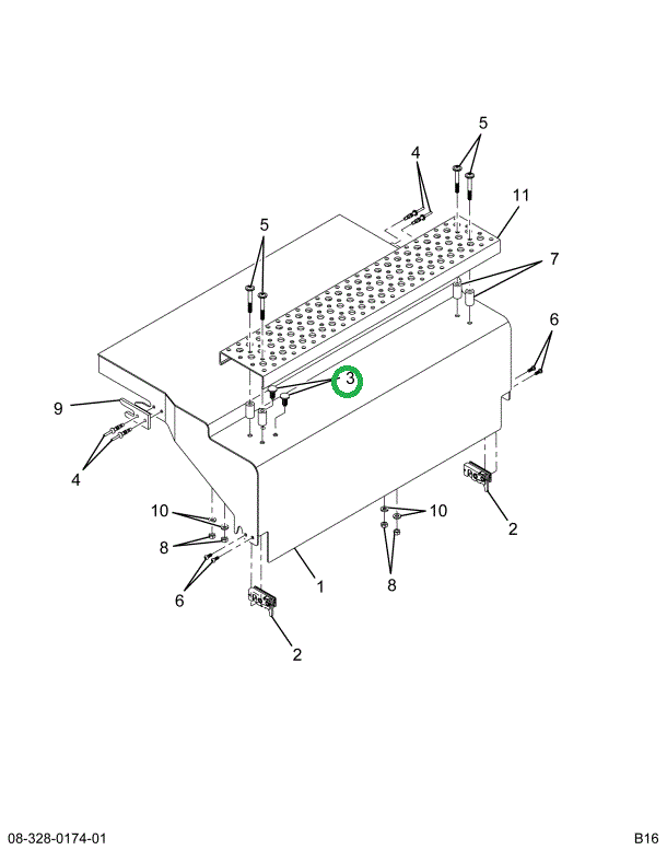 1677377C1 FASTENER TRIM (BLACK)