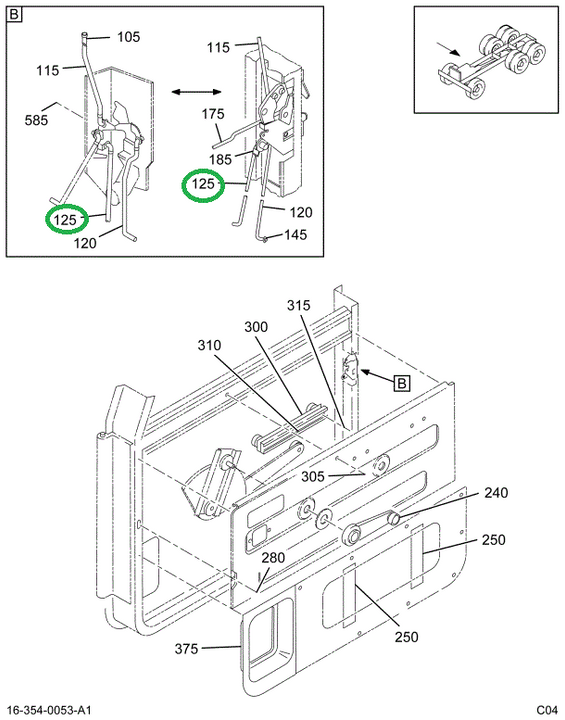 1677474C1 ROD DOOR CONTROLLH