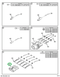 1677851C1 BODY CONNECTOR 5-WAY