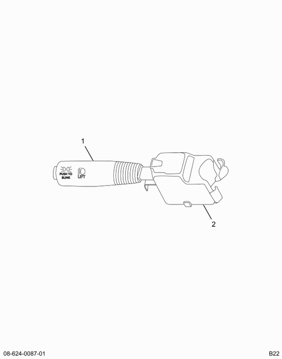 1677880C91 SWITCH T/S DIMMER & COURTESY