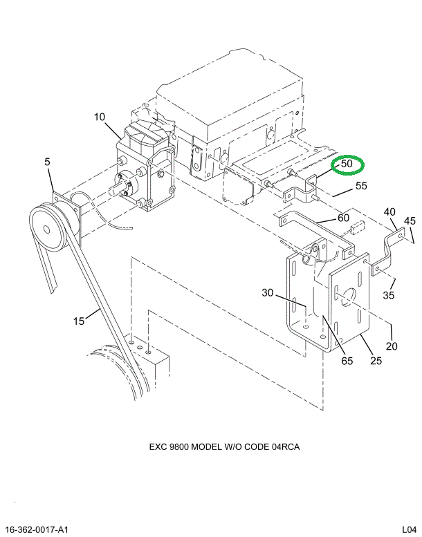 1680669C2 BRACKET ASSY FREON COMPR MTG