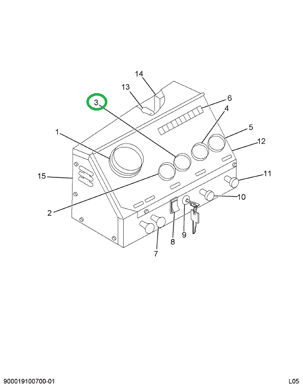 1680670C1 GAUGE OIL PRESSURE SENDER