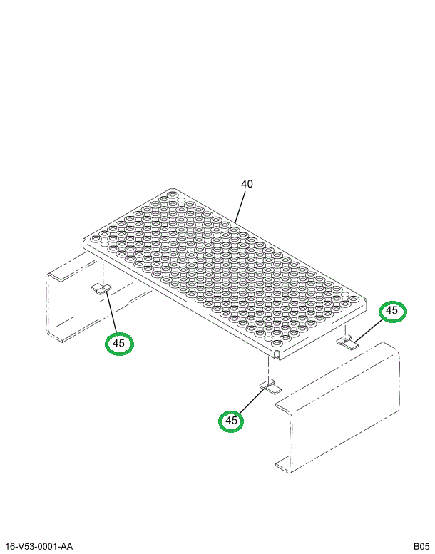 1680732C1 SPACER DECK PLATE MTG