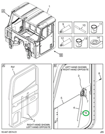 1680763C2 ROD DOOR LOCK CONT OTR LH
