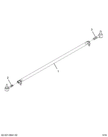 1680772C91 ROD ASM-FRT AXLE 02ADH-J-K