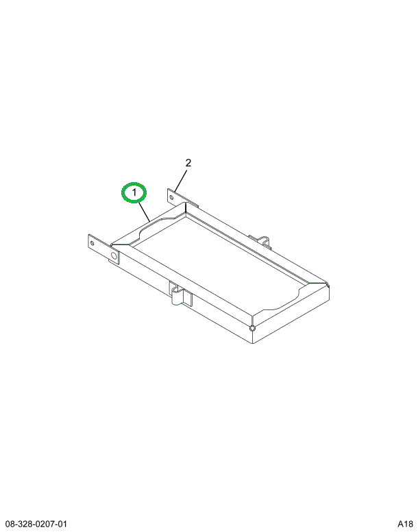 1680782C1 CLAMP ASSY BATTERY