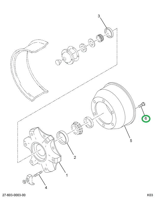 1681039C1 WASHER BRK DRUM MTG.