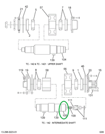 1681082C1 Shaft, Intermediate