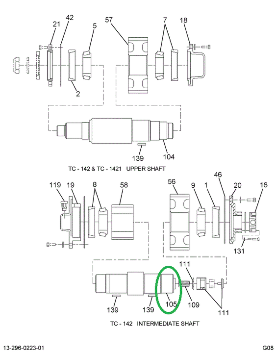 1681082C1 Shaft, Intermediate