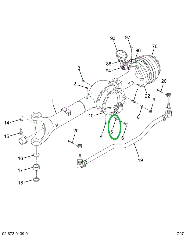 1681098C1 Washer, Carrier To Housing, Di