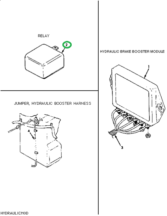 1681254C1 RELAY BRK BOOSTER