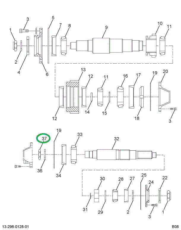 1681291C1 NUT SPECIAL BEARING LOCK