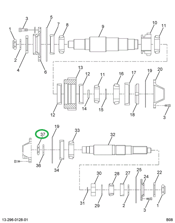 1681291C1 NUT SPECIAL BEARING LOCK