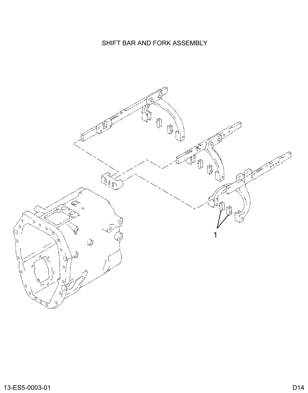 1681335C91 CLIP,KIT SHIFT FORK CLIPS