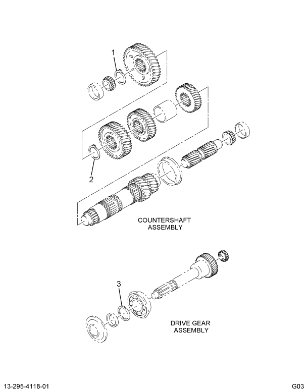 1681404C91 TRANSMSN,KIT SNAP RING