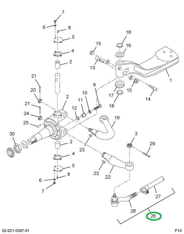 1681433C91 ROD ASSY  TIE W/ENDS