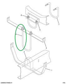 1682482C1 Bolt, u Drive Shaft Guard