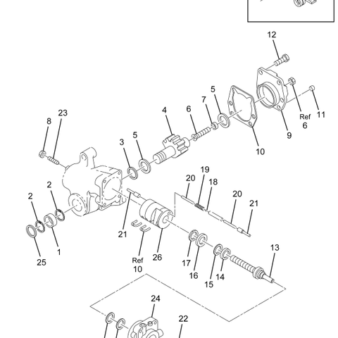 1682483C91 GEAR ASM STRG