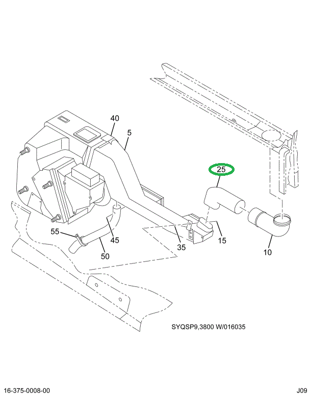 1682632C1 DUCT AIR COND LWR