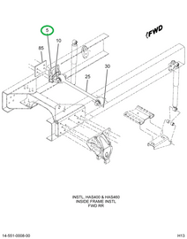 1682698C2 SPACER TORQUE ROD