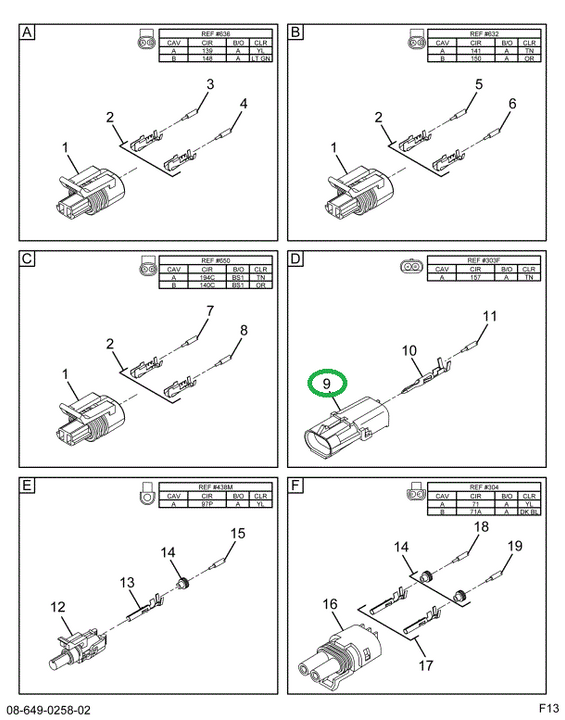 1684260C1 CONNECTR,CONNECTOR PIN 2-WAY F