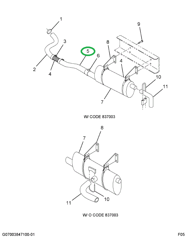 1684404C1 PIPE EXHAUST