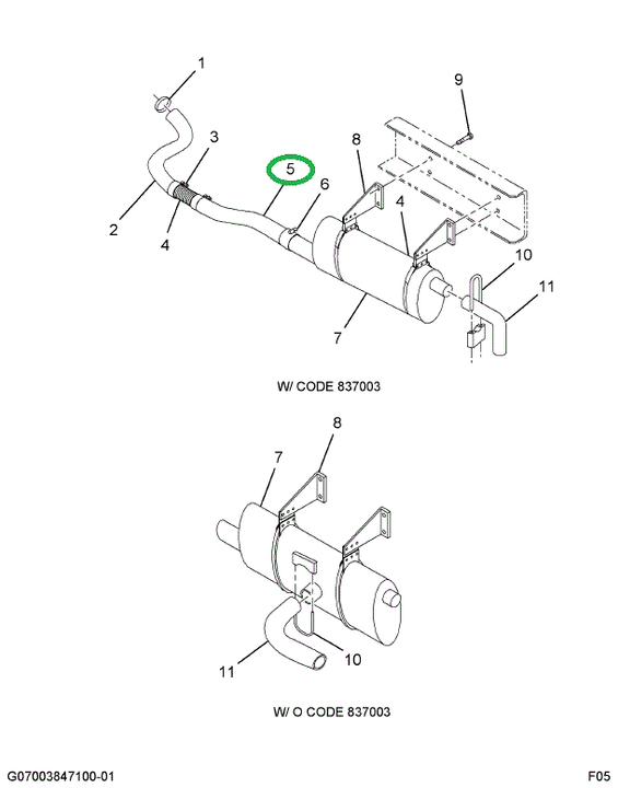 1684404C1 PIPE EXHAUST