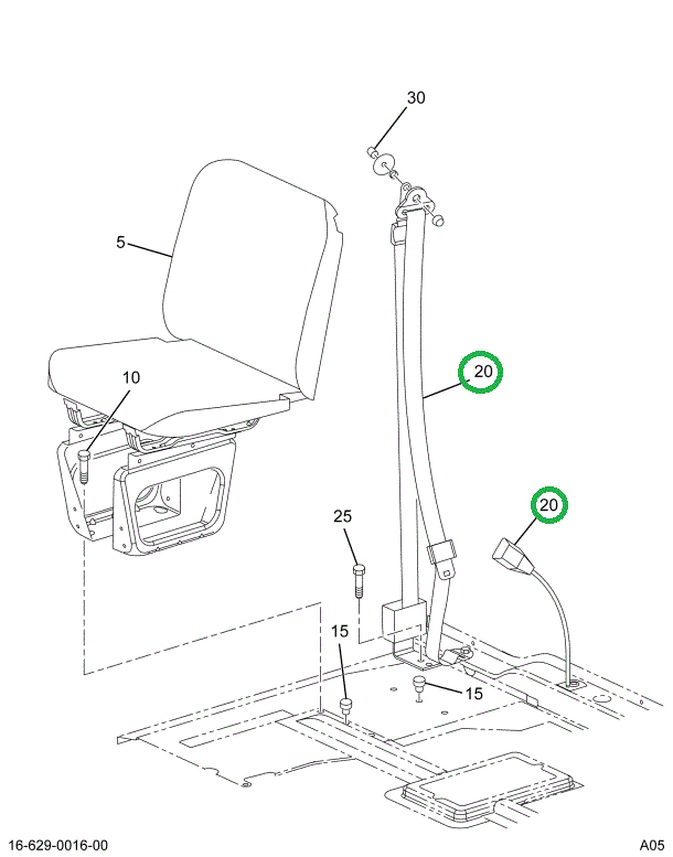 1684507C3 BELT SAFETY