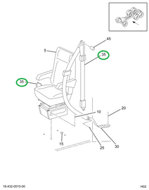 1684510C1 BELT SAFETY