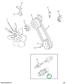 1685131C92 SWITCH FAN CLUTCH