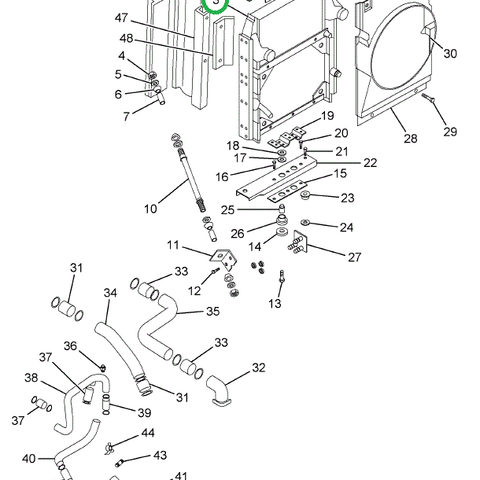 1685577C91 Cooler Charge Air