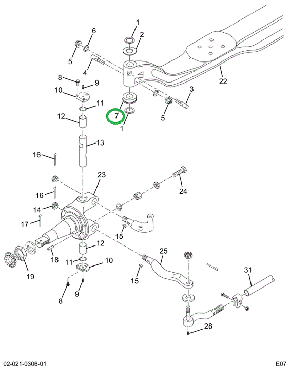 1685670C91 BEARING-ASM THRUST W/SEAL K/P