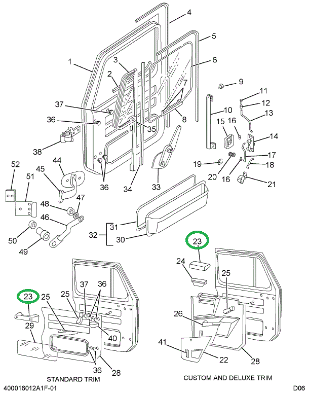 1686546C92 REST ARM BLACK RH