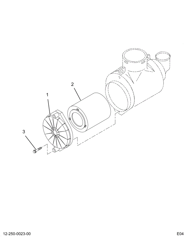 1686584C93 CLEANER ASM AIR DRY TYPE